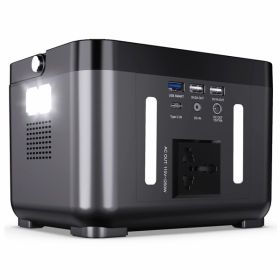 DBPOWER Portable Power Station; Peak 350W Backup Lithium Battery 250Wh 110V Pure Sine Wave AC Outlet for Emergency Outdoor Camping Fishing Huntin