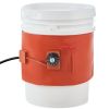 VEVOR 5 Gallon Metal Drum Heater 800 Watt 7.75 inch Width86-302°F Adjustable