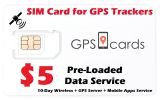 SIM Card for GPS Tracker Real Time Hidden Spy Car Truck Vehicles Device Magnetic