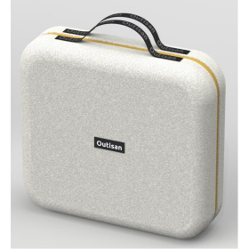 Picnic Camping Outdoor Dining Set Storage Bag (Color: White)